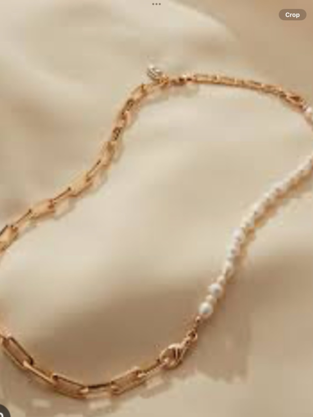 Jenny Bird x Ottobab freshwater Pearl and paperclip necklace